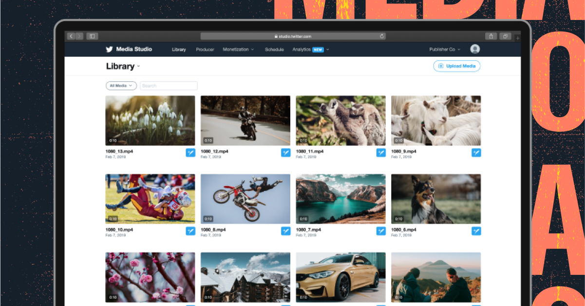 Twitter Media Studio thumbnail
